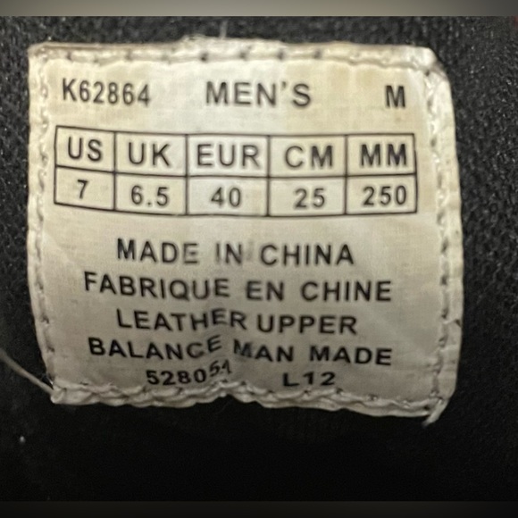 Rockport Men’s Black Leather Sneakers Size 7 - Picture 8 of 8